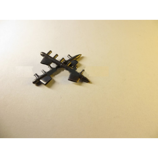 REXx 32024 - 1/32 DH.9a early exhausts for Wingnut Wings metal model
