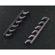 REXx 32028 - 1/32 Bf 109G Exhausts for Trumpeter kit scale metal model