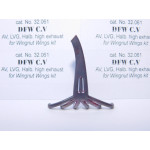 REXx 32061 - 1/32 DFW C.V AV,LVG,Halb.high exhaust metal model