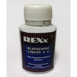 REXx BL-3 - Liquid for blackening brass parts