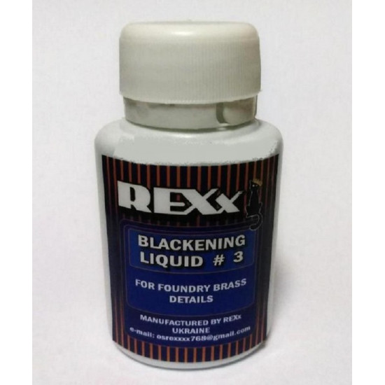 REXx BL-3 - Liquid for blackening brass parts