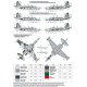 Us Stock Foxbot 72-056t - 1/72 Decal/Stencils Digital Rooks Su-25 Ukrainian Air Forces Us Stock Foxbot 72-056t - 1/72 Decal/Stencils Digital Rooks Su-25 Ukrainian Air Forces