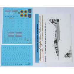 Us Stock Foxbot 48-027a - 1/48 Mikoyan Mig-29ub, Ukranian Air Forces, Digital Camouflage