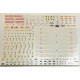 Us Stock Foxbot 48-066 - 1/48 Decal Technical Inscriptions On The Su-25 Digital Of The Uaf1 Us Stock Foxbot 48-066 - 1/48 Decal Technical Inscriptions On The Su-25 Digital Of The Uaf1