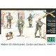 Modern US infantrymen. Cordon and Search 4 figures 1/35 Master Box 35154