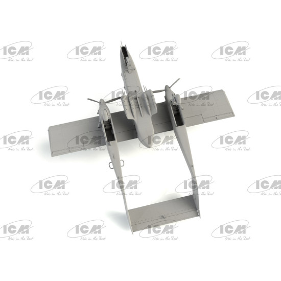 ICM DS4803 - 1/48 Vietnam USAF Airfield scale plastic model kit