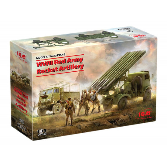 ICM DS3512 - 1/35 Red Army Rocket Artillery WWII, scale model kit