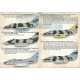 Print Scale 72-440 1/72 Skyhawk in Falkland War Part 2 The complete set 1,5 leaf