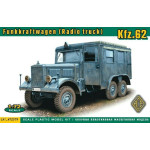 ACE 72579 - 1/72 Funkkraftwagen Kfz.62 (Radio truck) plastic model kit