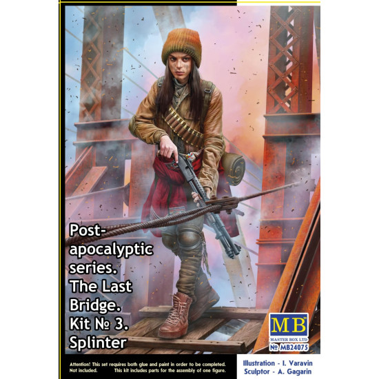 Last Bridge Splinter" Kit 3 Master Box 24075-1/24 "Pоst-apocalyptic series 