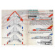 Print Scale 72-442 1/72 Skyhawk in Falkland War Part 2 The complete set 1,5 leaf