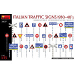 Miniart 35637 - 1/35 Italian traffic signs 1930-40s, scale model kit
