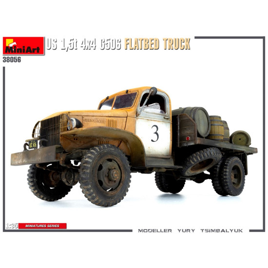 Miniart 38056 - 1/35 US Army Truck G506 4 x 4 1.5t scale plastic model