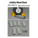 Dan Models 48515 - 1/48 Aircraft locking pads, set No. 12, resin model