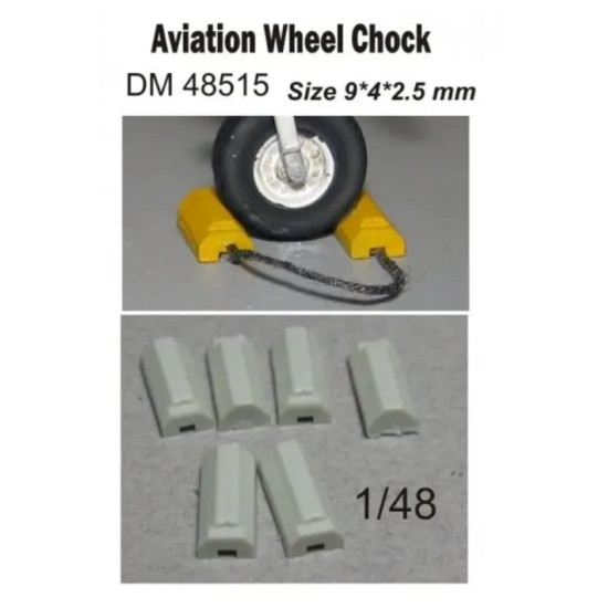 Dan Models 48515 - 1/48 Aircraft locking pads, set No. 12, resin model