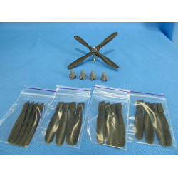 Metallic Details MDR48114 - 1/48 B-29. Propellers set late type for aircraft