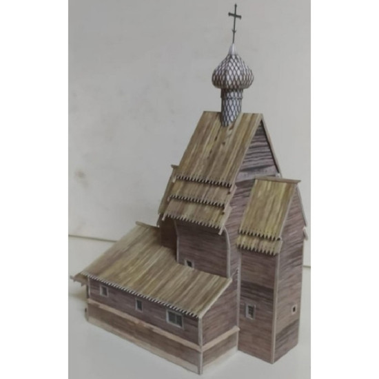 Orel 335 - 1/150 Paper Model Kit Church of St. George the Victorious in Yuksovichi