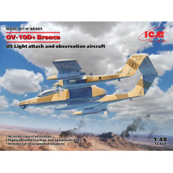 ICM 48301 - 1/48 OV-10D+ Bronco, Light attack and observation aircraft model