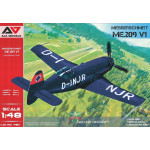 A&A Models 4811 - 1/48 Messerschmitt Me.209V1 Speed record prototype aircraft