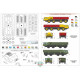 A&A Models 7225 - 1/72 MAZ-543 Heavy Artillery truck scale plastic model kit