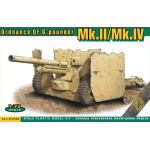 ACE 72563 - 1/72 Ordnance QF 6-pounder Mk.II/Mk.IV plastic model Kit