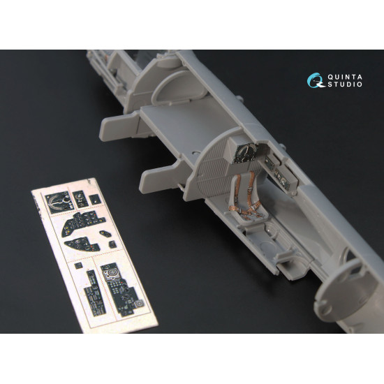 Quinta studio's QD72001 - 1/72 Pe-2 Interior 3D decal set for 7283 Zvezda kit