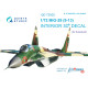 Quinta studio's QD72002 - 1/72 3D decal for MiG-29 9-13 Interior 7278 Zvezda kit