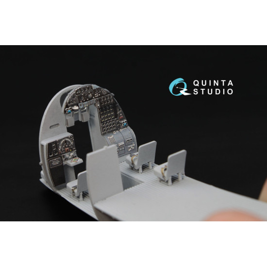 Quinta QD72005 - 1/72 3D-Printed coloured interior for Pe-8 TB-7 Zvezda kit Quinta QD72005 - 1/72 3D-Printed coloured interior for Pe-8 TB-7 Zvezda kit