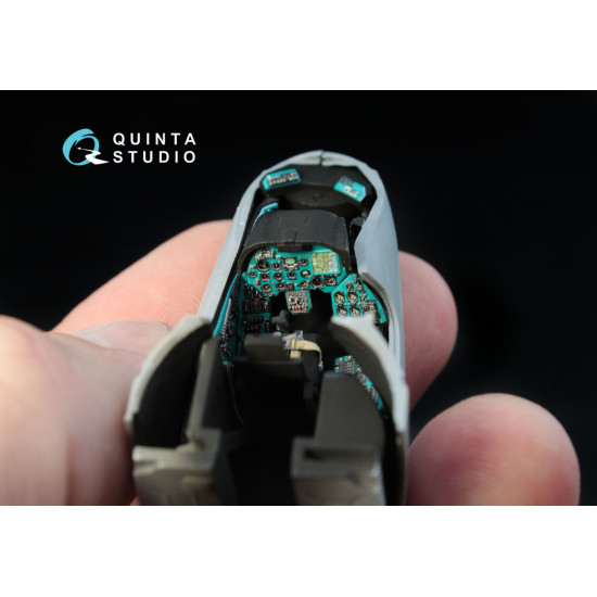 Quinta QD72006 - 1/72 3D-Printed interior for Mi-24V Hind Zvezda kit Quinta QD72006 - 1/72 3D-Printed interior for Mi-24V Hind Zvezda kit