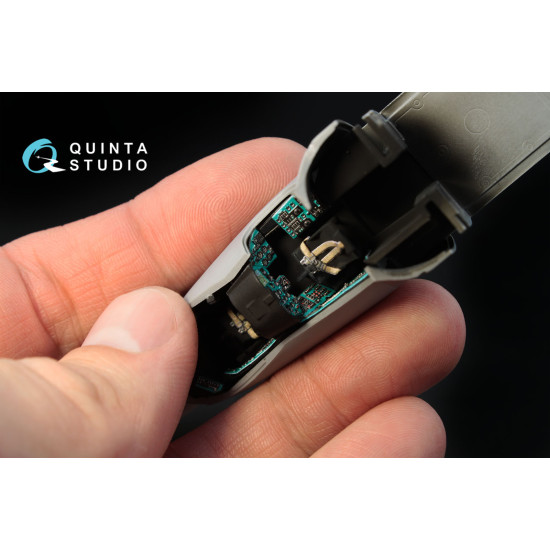 Quinta QD72006 - 1/72 3D-Printed interior for Mi-24V Hind Zvezda kit Quinta QD72006 - 1/72 3D-Printed interior for Mi-24V Hind Zvezda kit