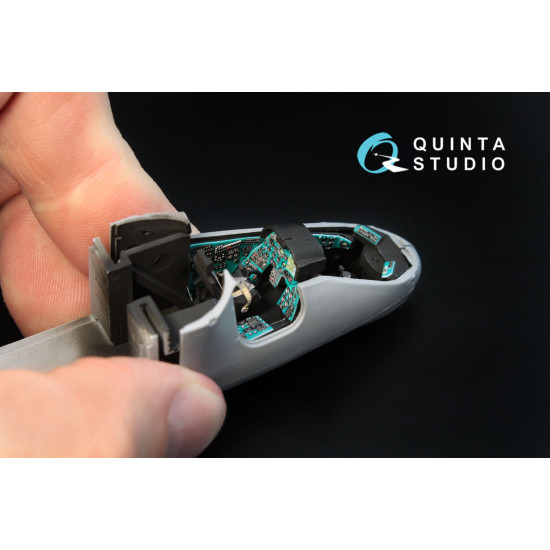 Quinta QD72006 - 1/72 3D-Printed interior for Mi-24V Hind Zvezda kit Quinta QD72006 - 1/72 3D-Printed interior for Mi-24V Hind Zvezda kit