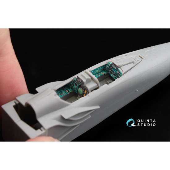 Quinta QD72014 1/72 3D-Printed & Coloured Interior for MiG-31B Trumpeter Kit