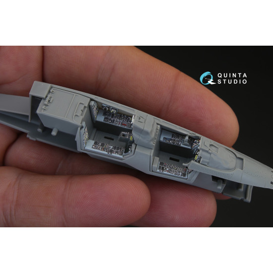 Quinta studios QD72025 1/72 3D Printed & Coloured Interior for F-14A GWH Quinta studios QD72025 1/72 3D Printed & Coloured Interior for F-14A GWH