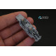 Quinta studios QD72025 1/72 3D Printed & Coloured Interior for F-14A GWH Quinta studios QD72025 1/72 3D Printed & Coloured Interior for F-14A GWH