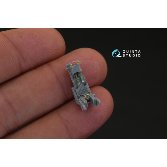 Quinta studios QD72025 1/72 3D Printed & Coloured Interior for F-14A GWH Quinta studios QD72025 1/72 3D Printed & Coloured Interior for F-14A GWH