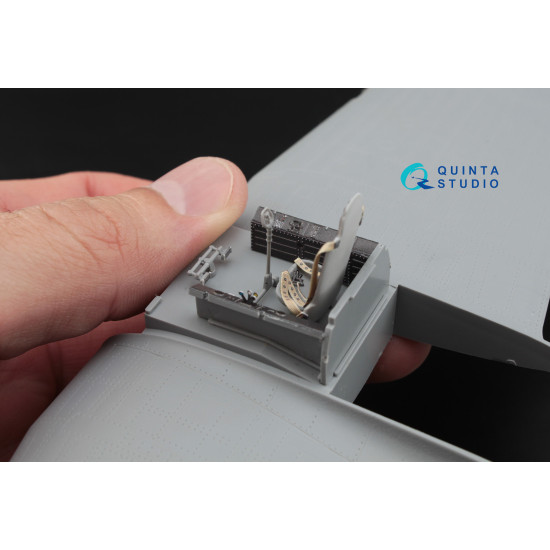 Quinta QD48017 - 1/48 3D-Printed interior for Su-2 (Zvezda kit)