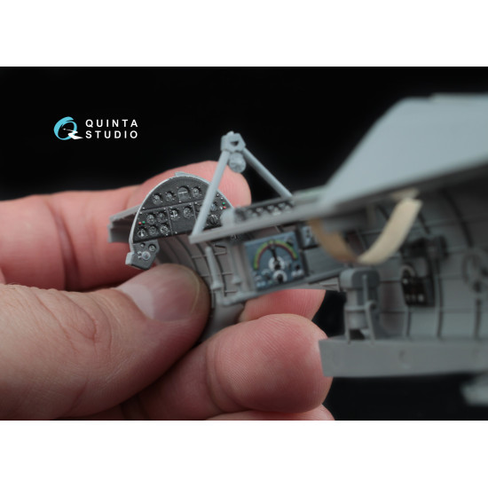 Quinta QD48017 - 1/48 3D-Printed interior for Su-2 (Zvezda kit)