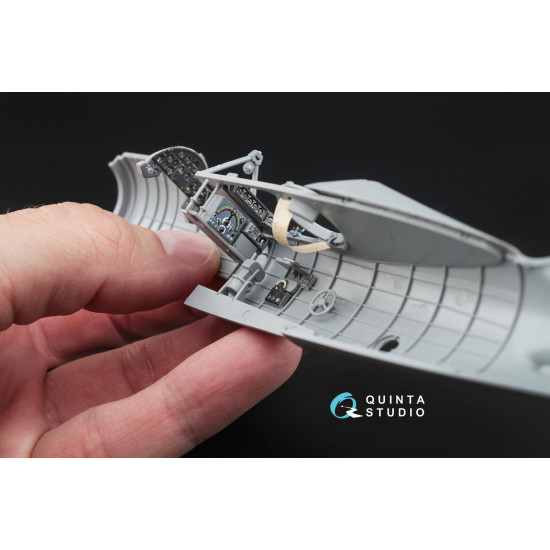 Quinta QD48017 - 1/48 3D-Printed interior for Su-2 (Zvezda kit)