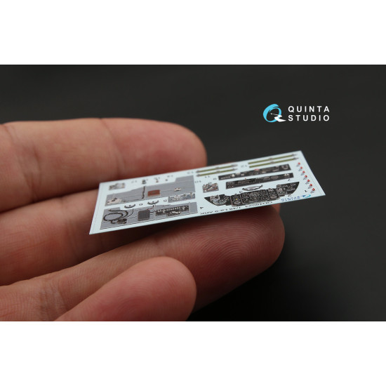Quinta QD48023 - 1/48 3D-Printed & Coloured Interior for La-9 (ARK Kit) Quinta QD48023 - 1/48 3D-Printed & Coloured Interior for La-9 (ARK Kit)