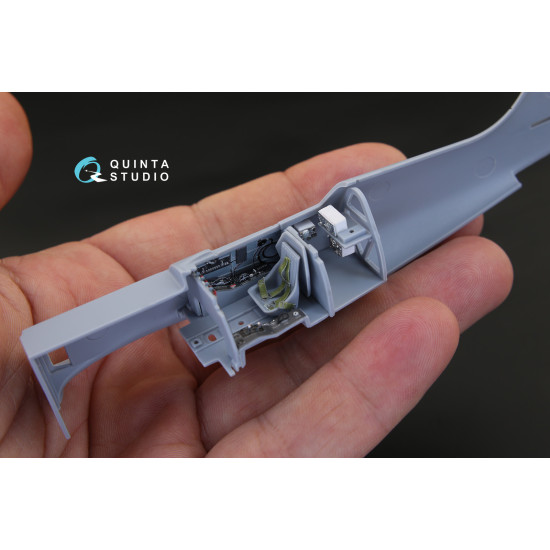 Quinta QD48023 - 1/48 3D-Printed & Coloured Interior for La-9 (ARK Kit) Quinta QD48023 - 1/48 3D-Printed & Coloured Interior for La-9 (ARK Kit)