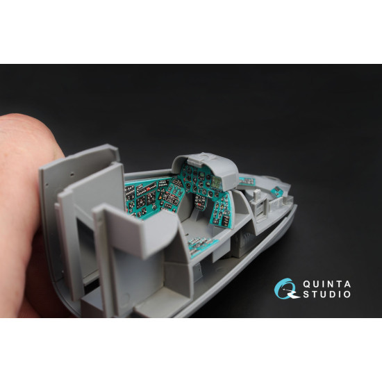 Quinta QD48026 - 1/48 3D-Printed interior for Mi-24V Hind Zvezda kit