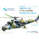 Quinta QD48026 - 1/48 3D-Printed interior for Mi-24V Hind Zvezda kit Quinta QD48026 - 1/48 3D-Printed interior for Mi-24V Hind Zvezda kit