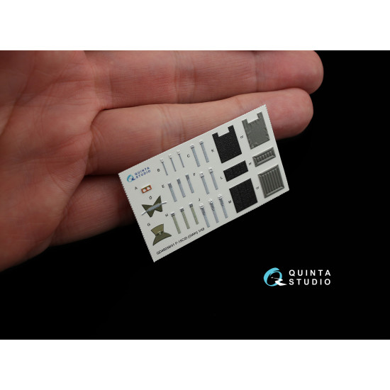 Quinta QD48039 - 1/48 3D-Printed coloured interior for F-15C GWH kit