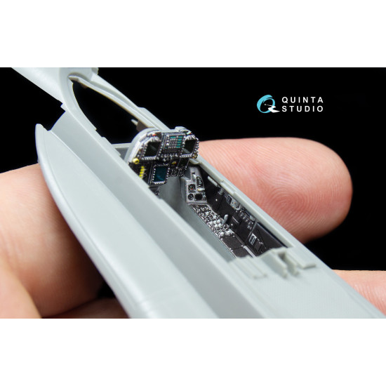 Quinta QD48040 - 1/48 3D-Printed interior for F/A-18 (late) (Kinetic)