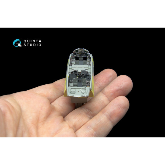 Quinta QD48041 - 1/48 3D-Printed & coloured interior for F-15D GWH kit