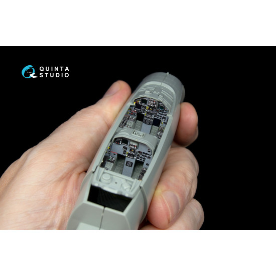 Quinta QD48041 - 1/48 3D-Printed & coloured interior for F-15D GWH kit