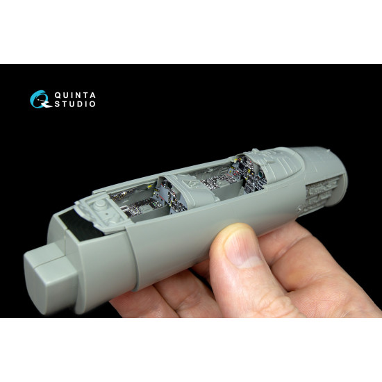Quinta QD48041 - 1/48 3D-Printed & coloured interior for F-15D GWH kit
