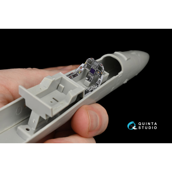 Quinta QD48049 - 1/48 3D-Printed colored interior for F/A-18E (Hasegawa kit)