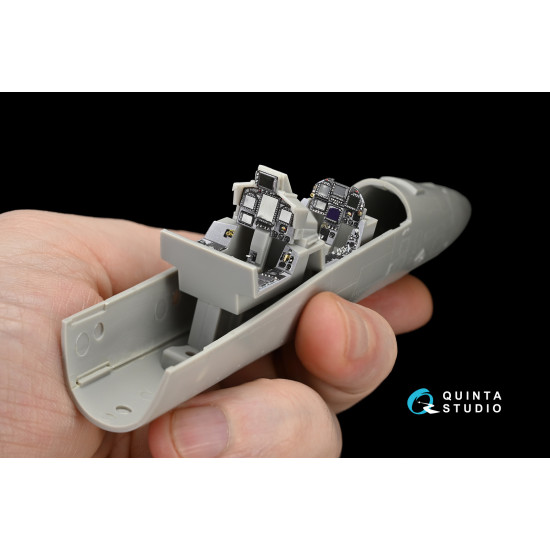 Quinta QD48051 - 1/48 3D-Printed interior for F/A-18F late / EA-18G (Hasegawa)