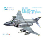 Quinta QD48055 - 1/48 3D-Printed&coloured Interior on decal for F-4J ZM SWS